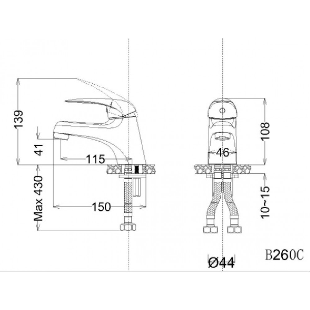 ban-ve-voi-lavabo-nong-lanh-caesar-B260C