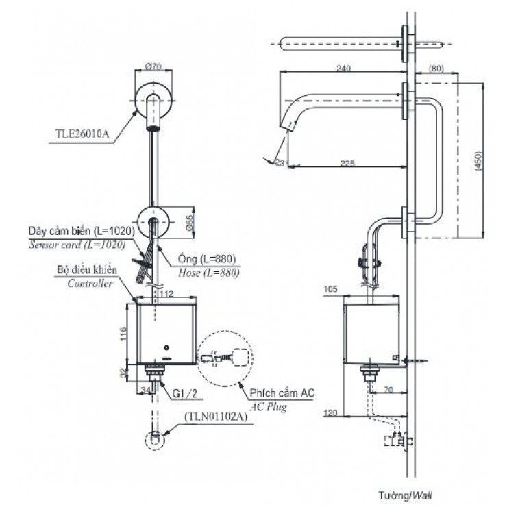 ban-ve-voi-cam-ung-toto-tle26010a